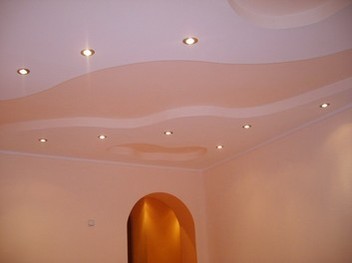 двухуровневые потолки